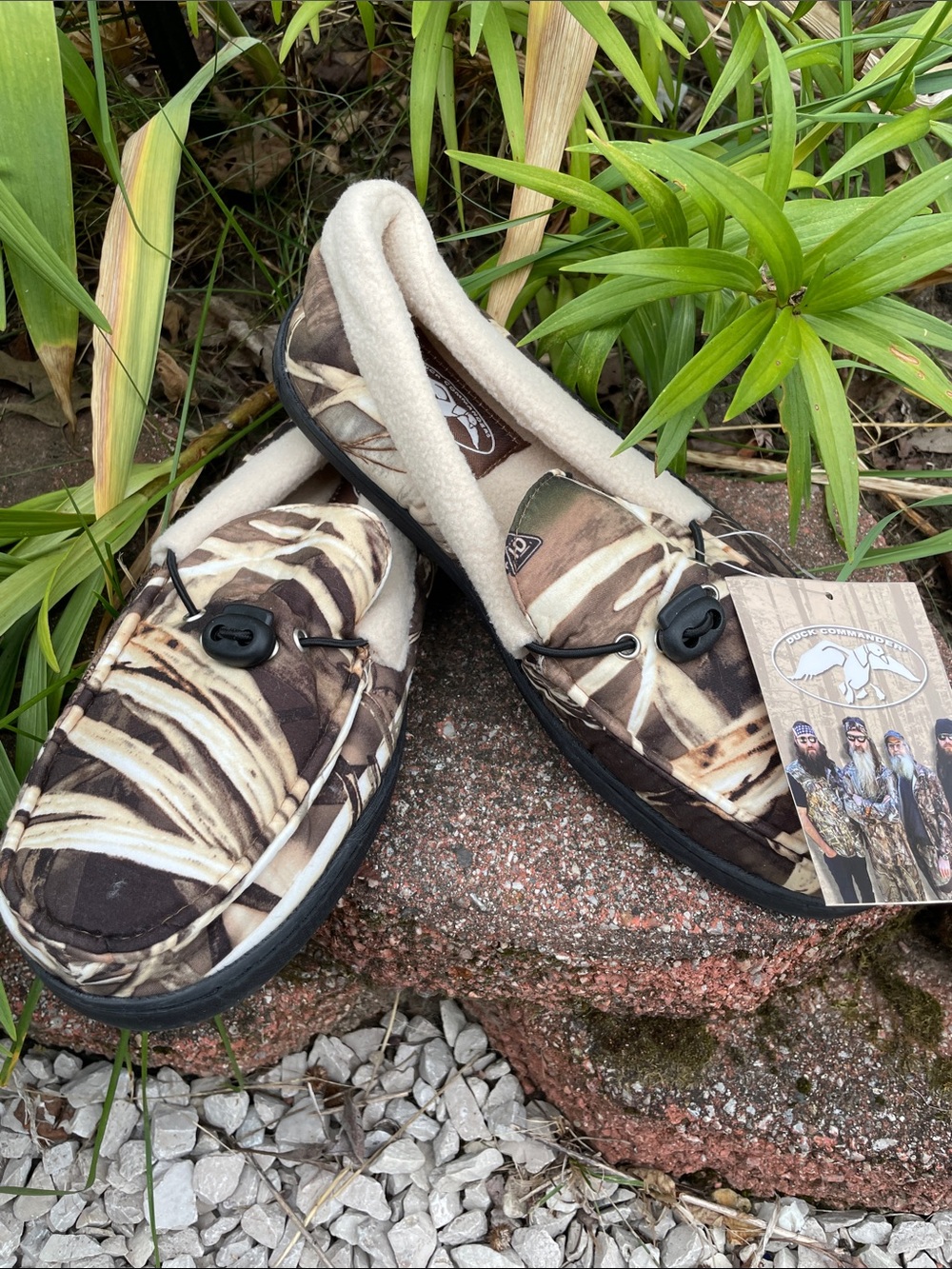 Duck Dynasty Commander Bunn-Dee Men’s Realtree  Max-4 Slippers Size 8